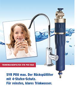 Trinkwasserfilter-Flyer
